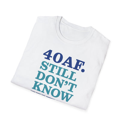 Personalized Age AF Unisex T-Shirt - WTF