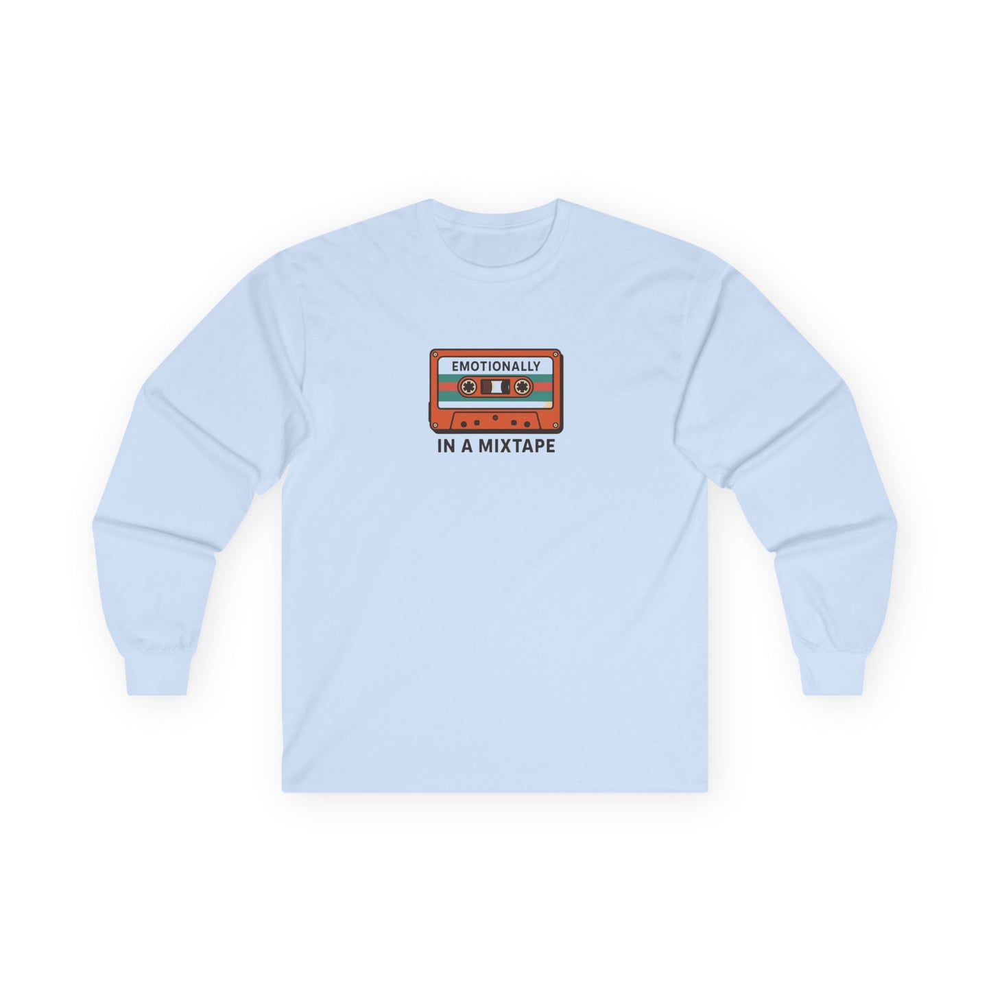 Long Sleeve Tee - Personalize Emotionally in a Mixtape with Birth Year or Name Unisex Ultra Cotton Long Sleeve Tee