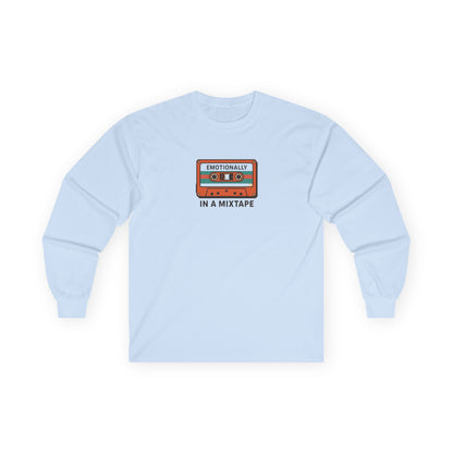 Long Sleeve Tee - Personalize Emotionally in a Mixtape with Birth Year or Name Unisex Ultra Cotton Long Sleeve Tee