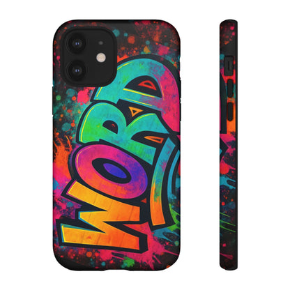 Phone Cases 90s Slang 'Word' Graffiti Tough Cases