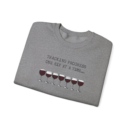 Sweatshirt with Sassy Wine Quote, Perfect for Wine Lovers, Gift for Her, Cozy Crewneck, Great for Parties or Celebrations