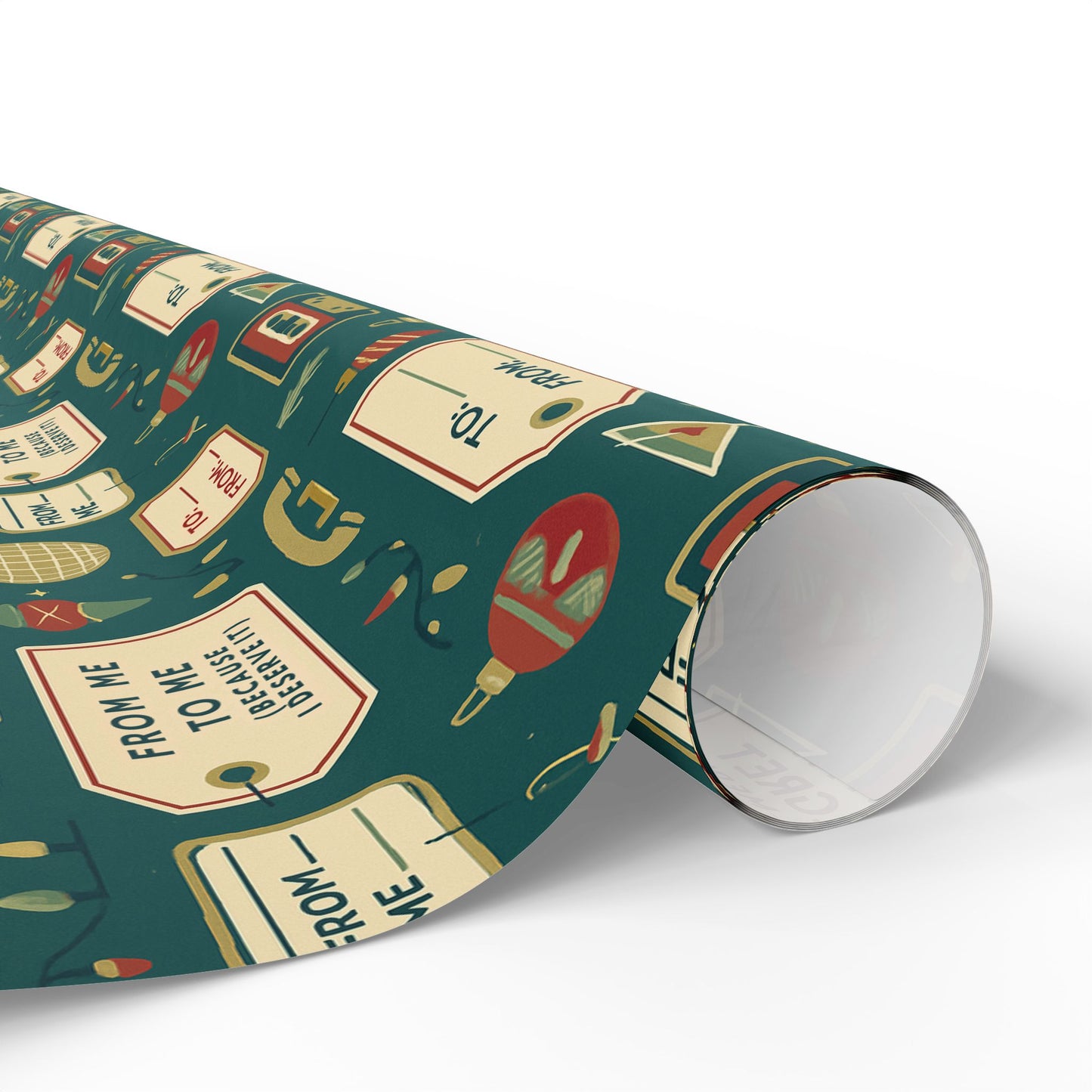 Festive Wrapping Paper – Holiday Gift Wrap, Seasonal Decor, Christmas, Birthday, Handmade Gift, Party Supplies