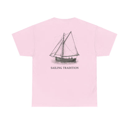 Sailing Tradition Tee - Galway, Ireland Shamrock Design