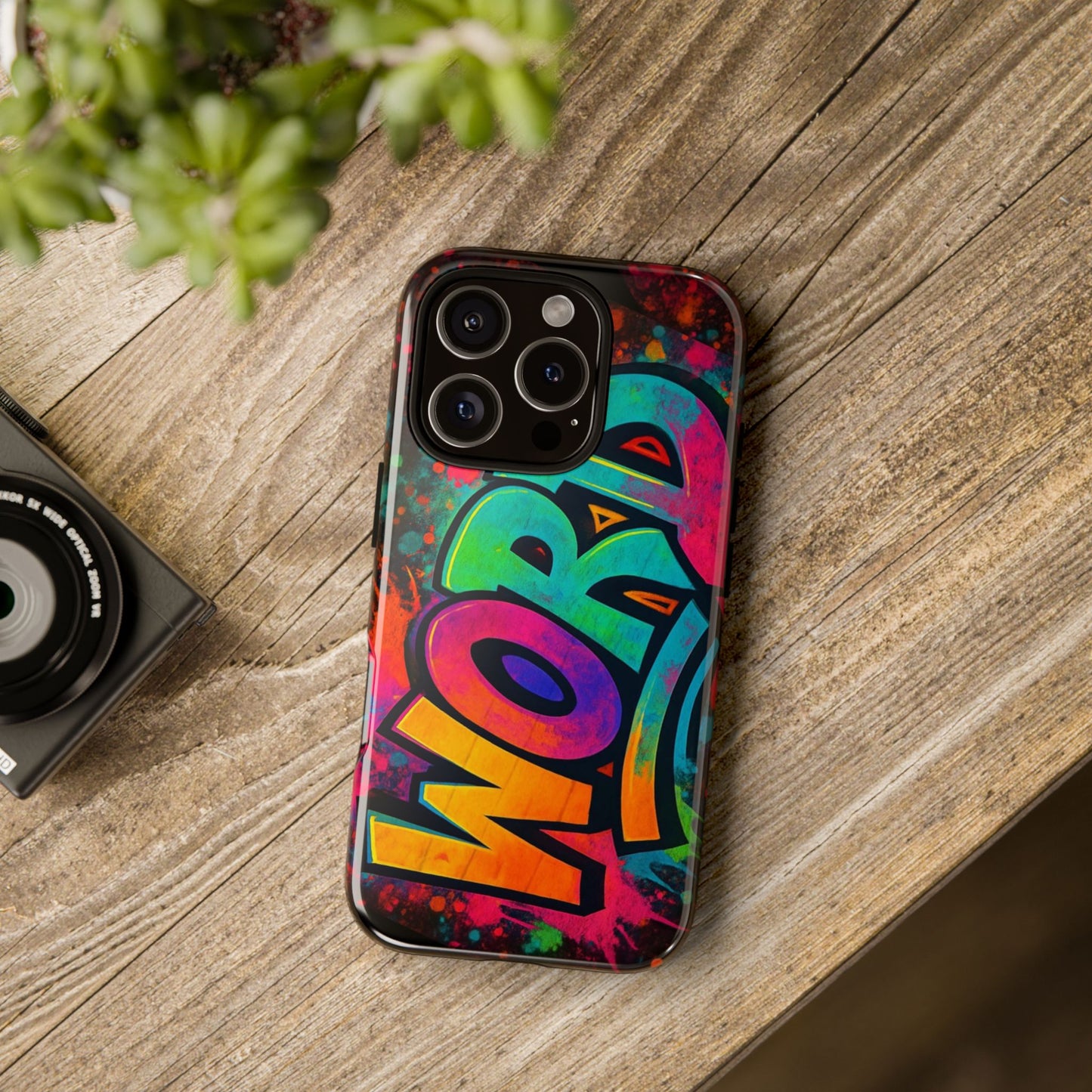 Phone Cases 90s Slang 'Word' Graffiti Tough Cases