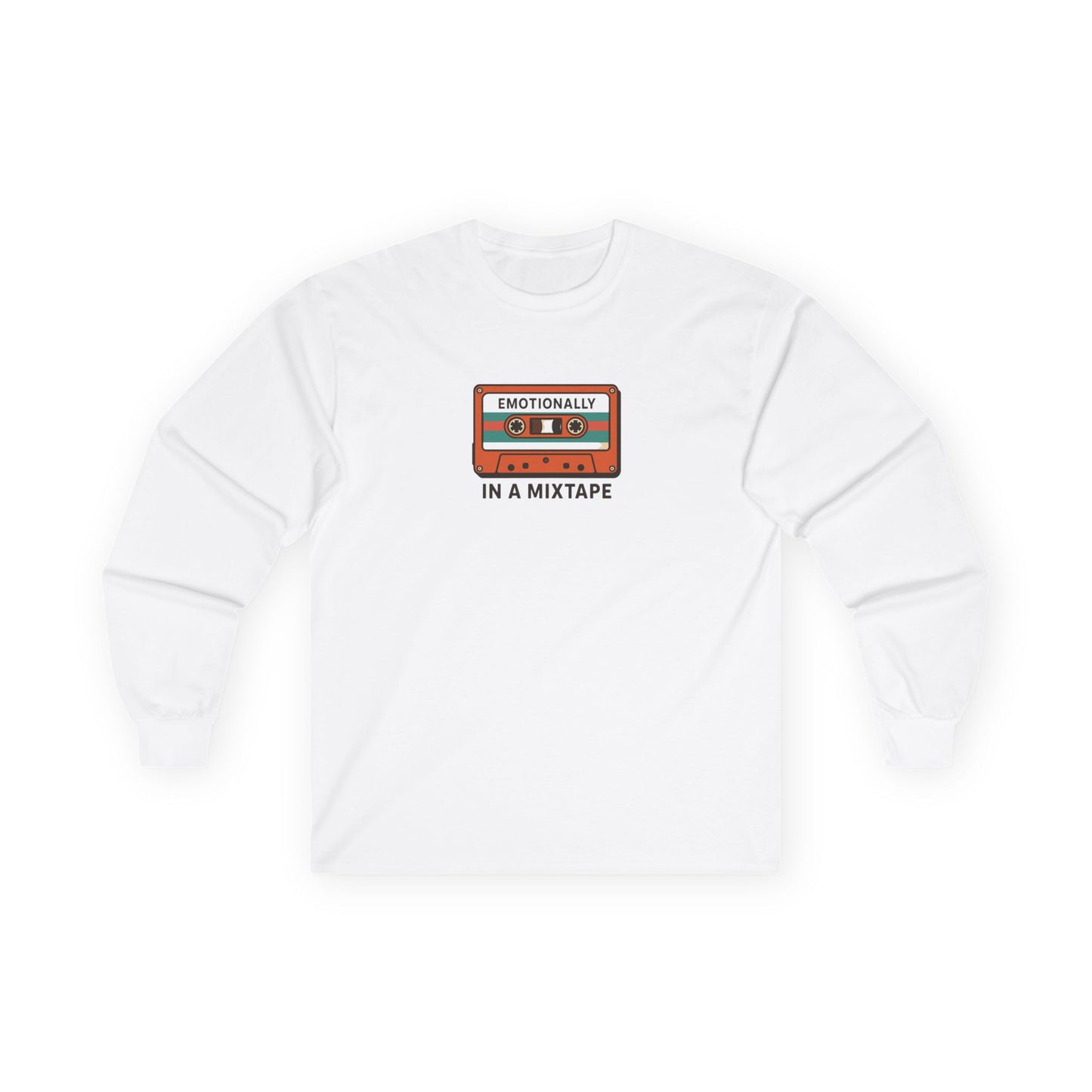 Long Sleeve Tee - Personalize Emotionally in a Mixtape with Birth Year or Name Unisex Ultra Cotton Long Sleeve Tee
