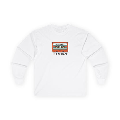 Long Sleeve Tee - Personalize Emotionally in a Mixtape with Birth Year or Name Unisex Ultra Cotton Long Sleeve Tee