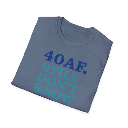 Personalized Age AF Unisex T-Shirt - WTF