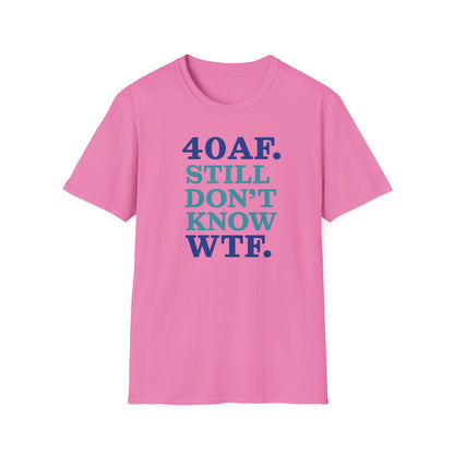 Personalized Age AF Unisex T-Shirt - WTF