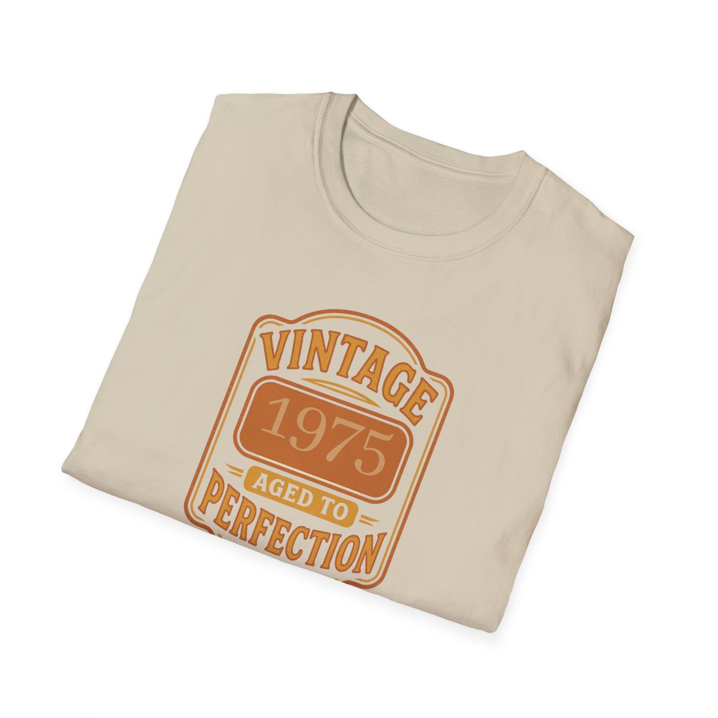 Vintage Birthyear Personalized  Aged to Perfection T-Shirt, Vintage 70s or 80s Tee, Fun Nostalgic Gift, Unisex Casual Wear, Perfect for Birthdays and Retro Parties