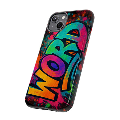 Phone Cases 90s Slang 'Word' Graffiti Tough Cases