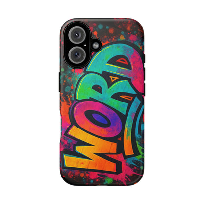 Phone Cases 90s Slang 'Word' Graffiti Tough Cases