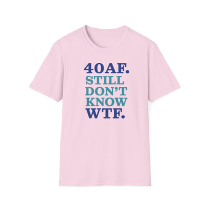 Personalized Age AF Unisex T-Shirt - WTF
