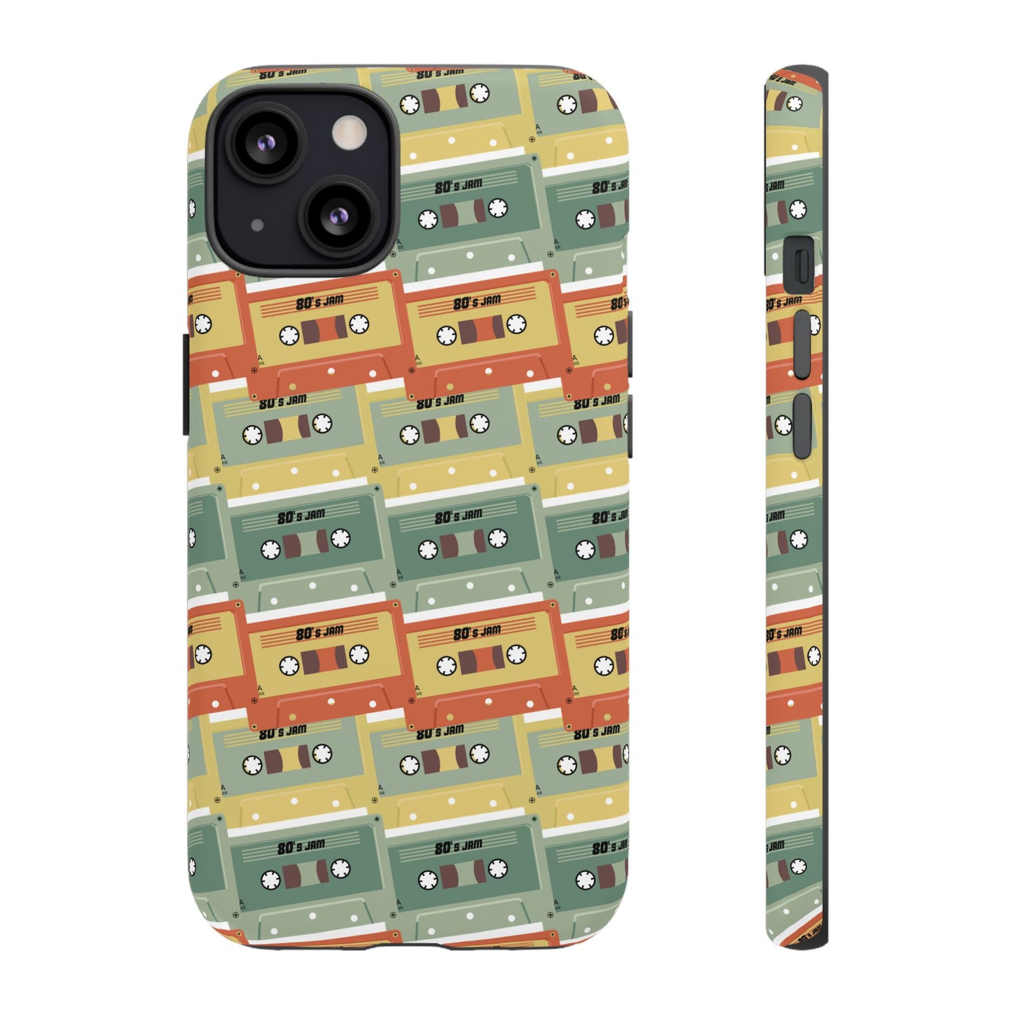 Retro Phone Case - 80s 90s Jam Cassette Tapes, Unique Gift for Music Lovers, Birthday Present, Vintage Style Phone Cover, Cassette Design