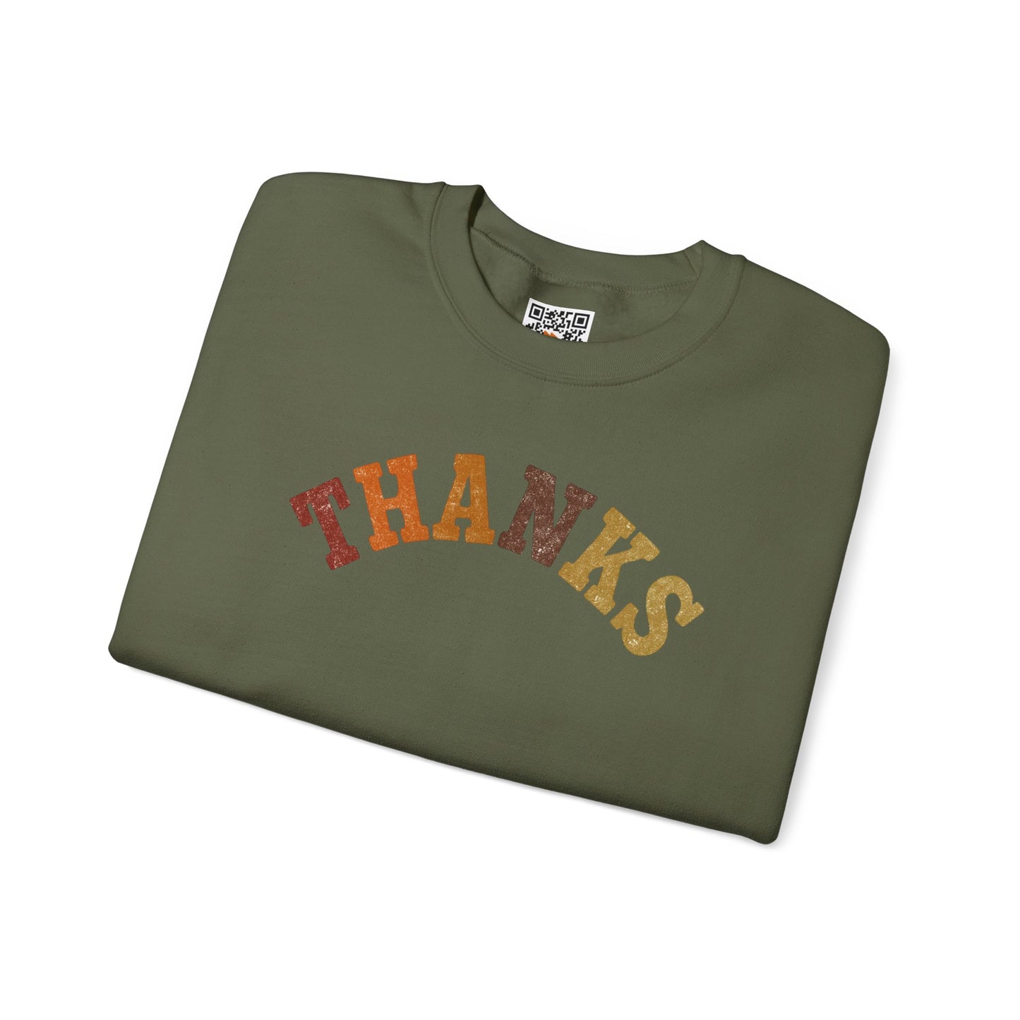 Thankful Vibes Unisex Sweatshirt, Cozy Gift for Friends, Thanksgiving Apparel, Thank You Sweatshirt, Casual Wear for All Occasions
