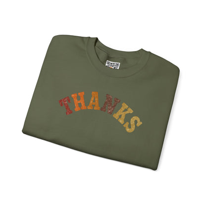 Thankful Vibes Unisex Sweatshirt, Cozy Gift for Friends, Thanksgiving Apparel, Thank You Sweatshirt, Casual Wear for All Occasions