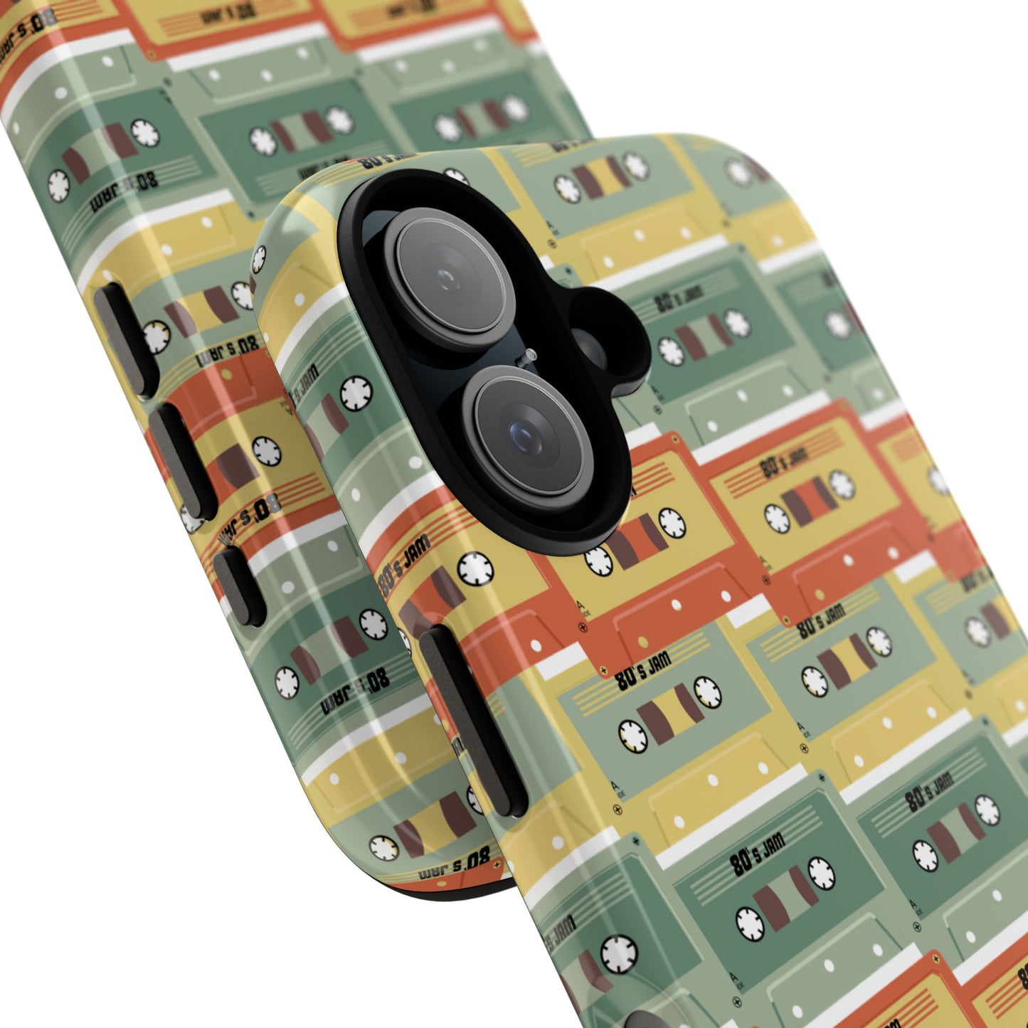 Retro Phone Case - 80s 90s Jam Cassette Tapes, Unique Gift for Music Lovers, Birthday Present, Vintage Style Phone Cover, Cassette Design