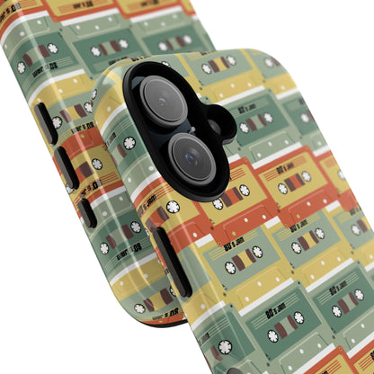 Retro Phone Case - 80s 90s Jam Cassette Tapes, Unique Gift for Music Lovers, Birthday Present, Vintage Style Phone Cover, Cassette Design