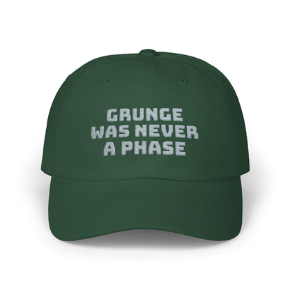 Grunge Phase Dad Cap, Vintage Style Hat, Casual Streetwear, Music Lover Gift, Trendy Accessory for Teens and Adults
