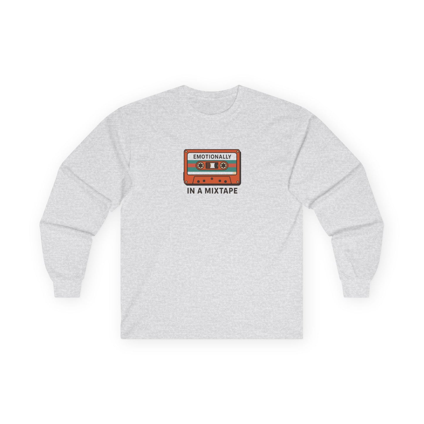 Long Sleeve Tee - Personalize Emotionally in a Mixtape with Birth Year or Name Unisex Ultra Cotton Long Sleeve Tee