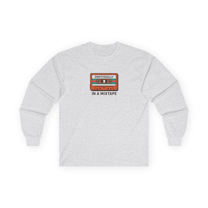 Long Sleeve Tee - Personalize Emotionally in a Mixtape with Birth Year or Name Unisex Ultra Cotton Long Sleeve Tee