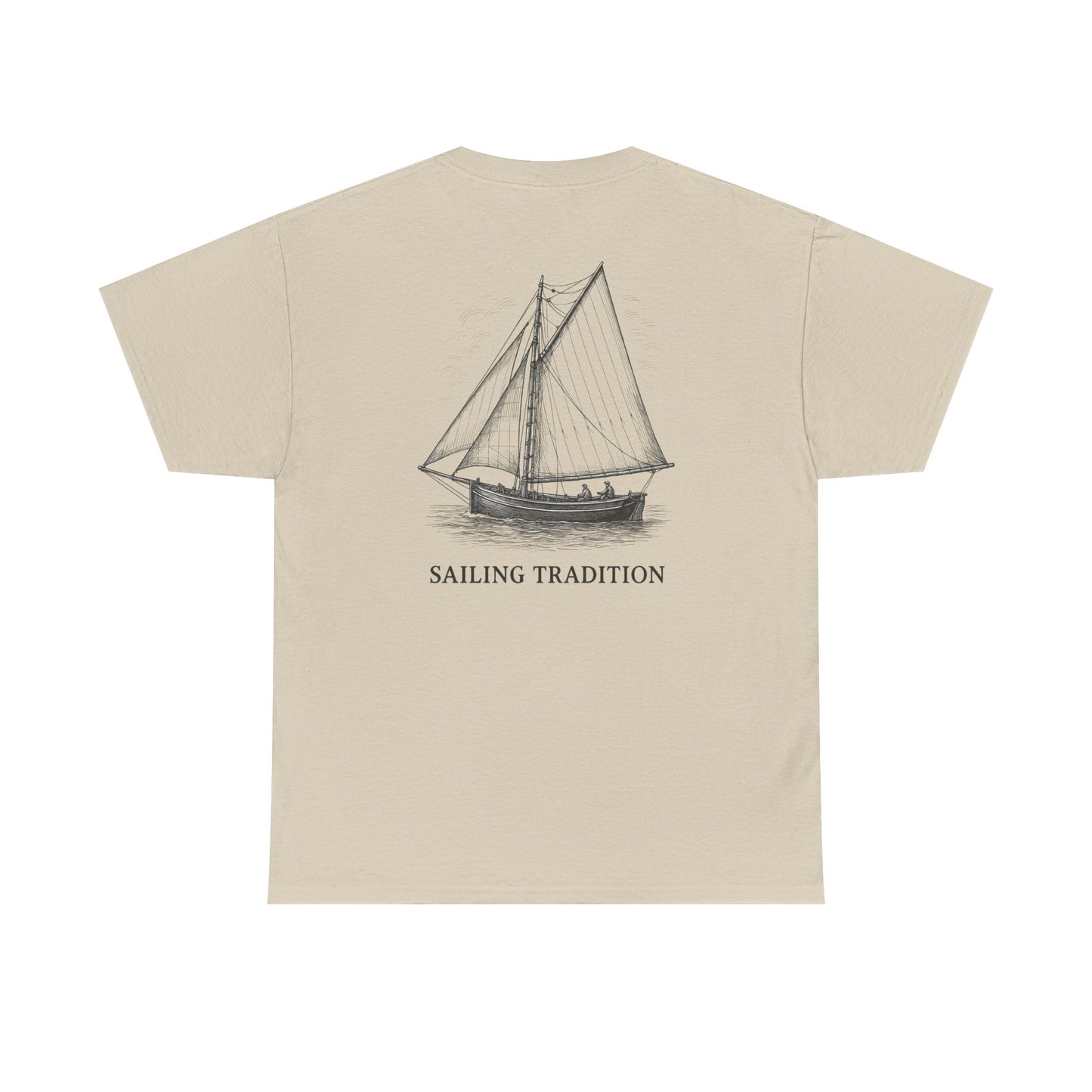 Sailing Tradition Tee - Galway, Ireland Shamrock Design