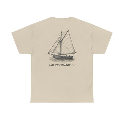 Sailing Tradition Tee - Galway, Ireland Shamrock Design