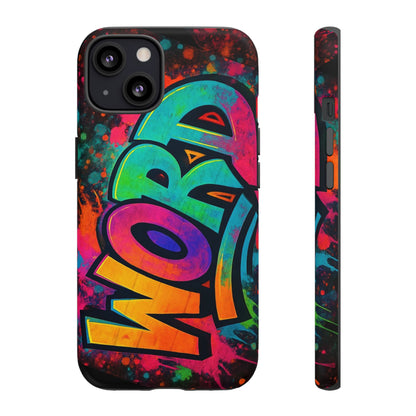 Phone Cases 90s Slang 'Word' Graffiti Tough Cases