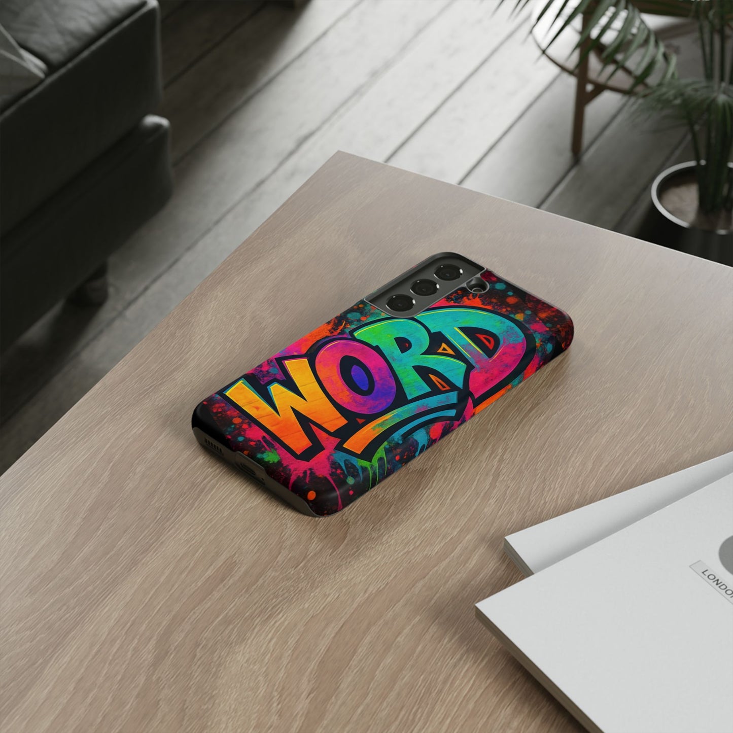 Phone Cases 90s Slang 'Word' Graffiti Tough Cases