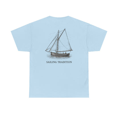 Sailing Tradition Tee - Galway, Ireland Shamrock Design