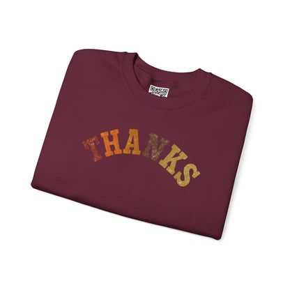 Thankful Vibes Unisex Sweatshirt, Cozy Gift for Friends, Thanksgiving Apparel, Thank You Sweatshirt, Casual Wear for All Occasions