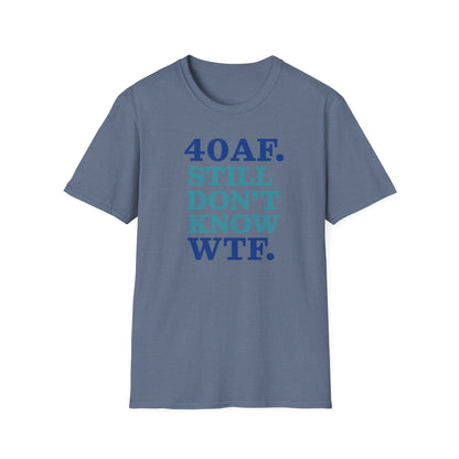 Personalized Age AF Unisex T-Shirt - WTF