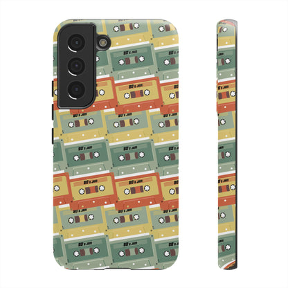Retro Phone Case - 80s 90s Jam Cassette Tapes, Unique Gift for Music Lovers, Birthday Present, Vintage Style Phone Cover, Cassette Design