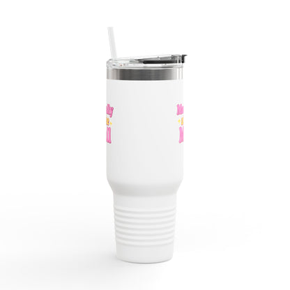 Travel Mug - Mentally at the Mall Sip and Daydream Insulated Travel Mug, 40oz