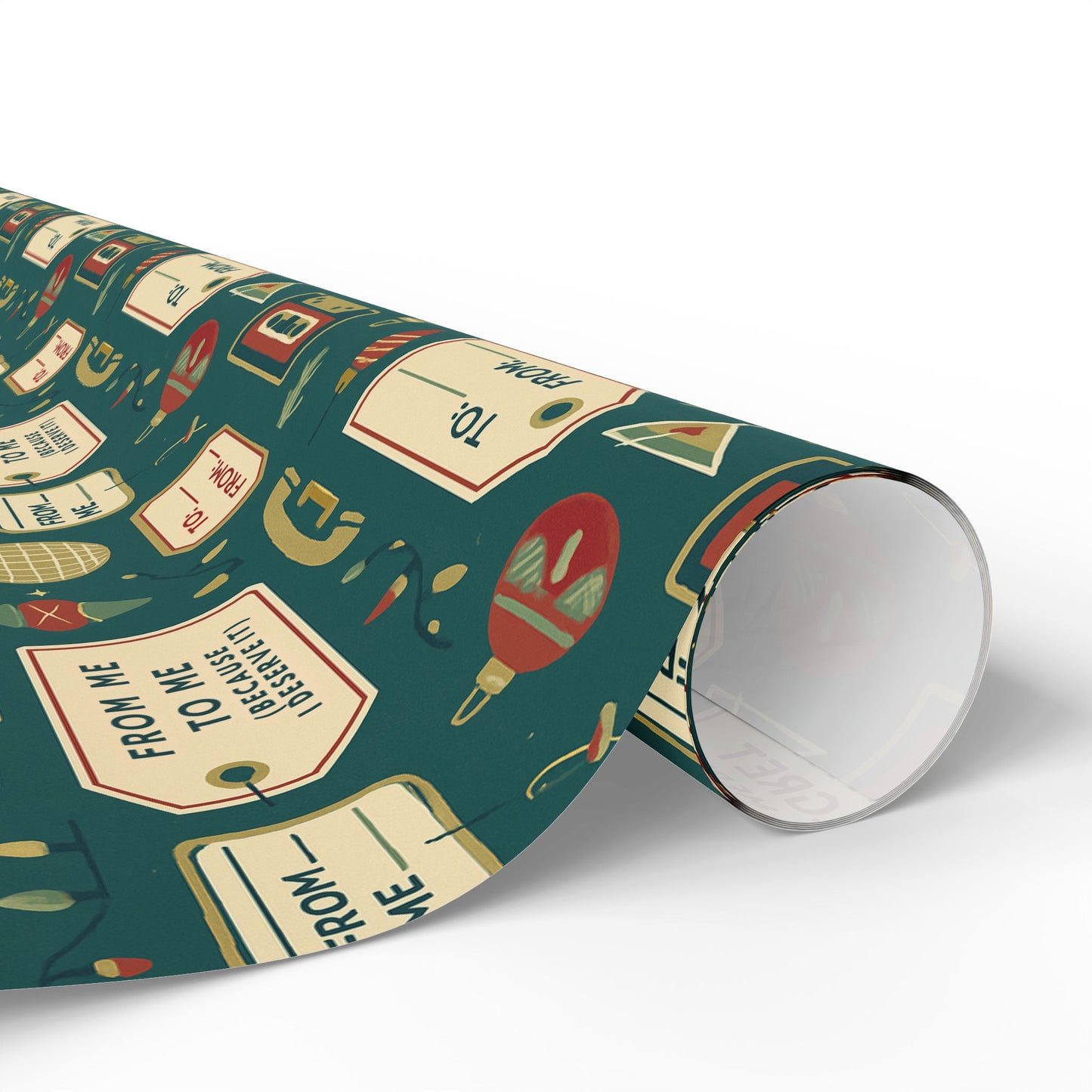 Festive Wrapping Paper – Holiday Gift Wrap, Seasonal Decor, Christmas, Birthday, Handmade Gift, Party Supplies