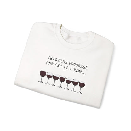 Sweatshirt with Sassy Wine Quote, Perfect for Wine Lovers, Gift for Her, Cozy Crewneck, Great for Parties or Celebrations