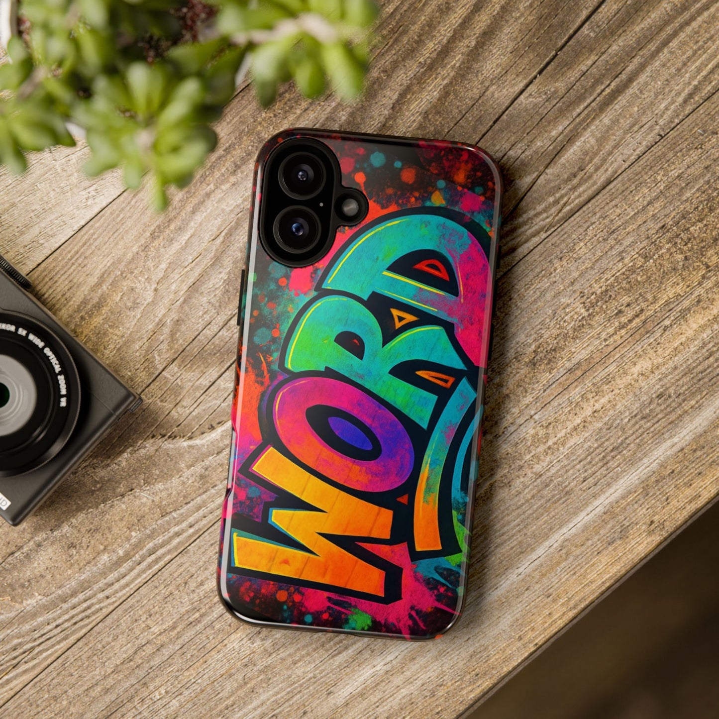 Phone Cases 90s Slang 'Word' Graffiti Tough Cases
