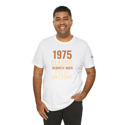 Personalized Vintage Unisex Tee with Birth Year and Name/Favorite Quote Sleeve Unisex Jersey Short Sleeve Tee