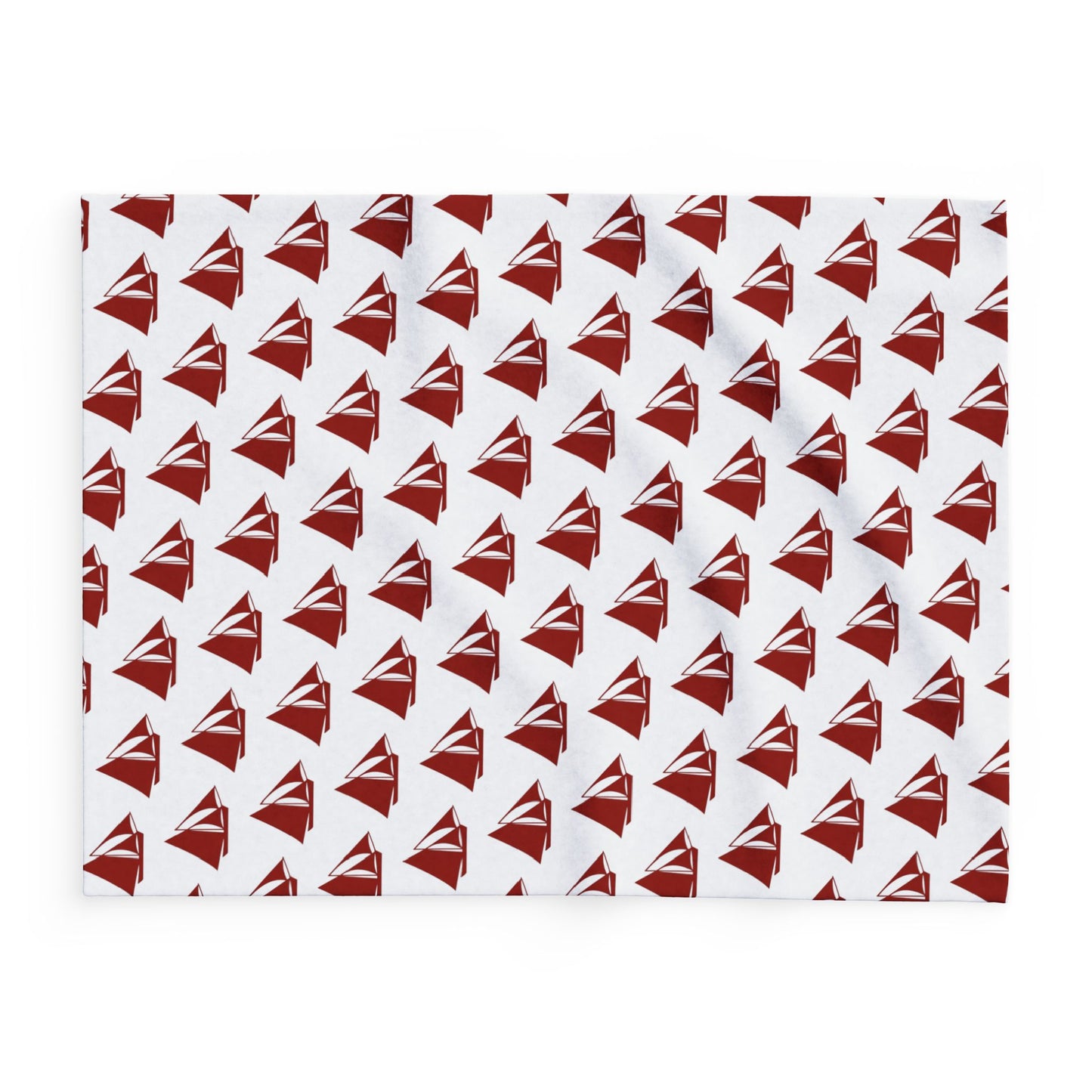 Fleece Blanket - Cozy Arctic Ocean Galway Hooker Design