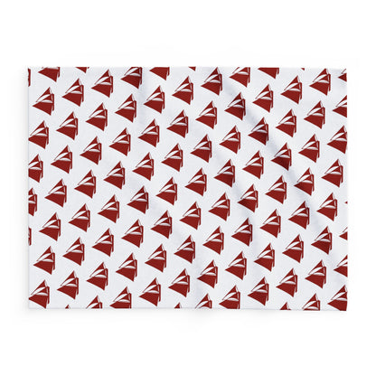 Fleece Blanket - Cozy Arctic Ocean Galway Hooker Design